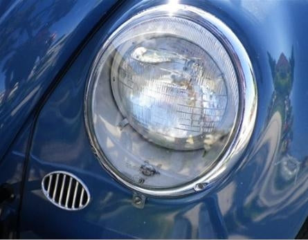 Fiberglass Front Fender, Standard Beetle, Early Headlight Style (Pre 67), Widened 2 1/2", Left, BFWSE-13