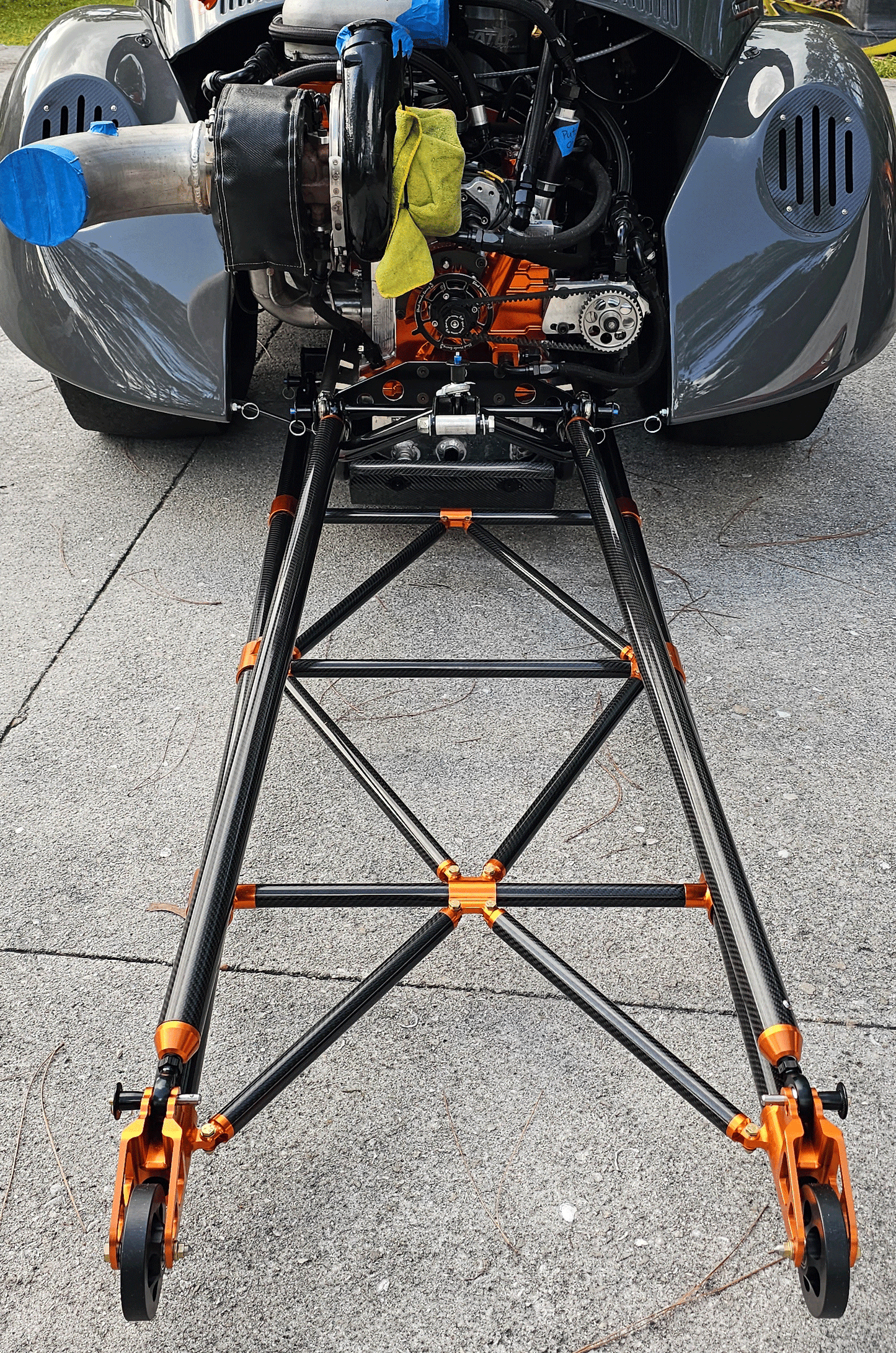 Carbon Fiber Wheelie Bars