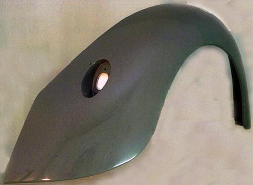 Fiberglass Rear Fender, 1939 Ford Tail Lights, 3" Wider, Right, RXF-12