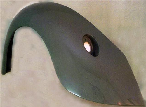 Fiberglass Rear Fender, 1939 Ford Tail Lights, 3" Wider, Left, RXF-13