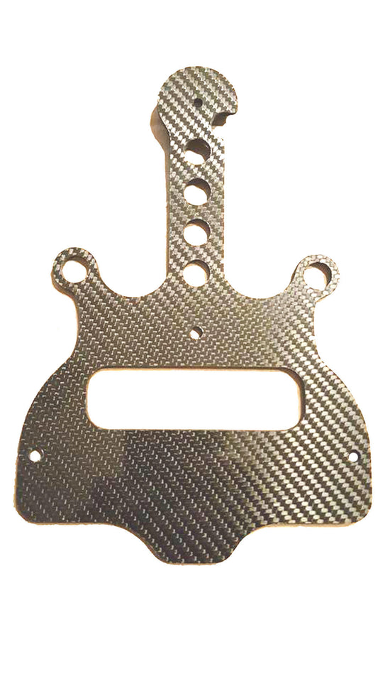 Carbon Fiber Racepak Dash Bracket