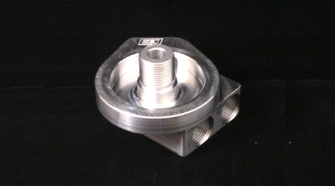 E&J Mazda RX7 Oil filter block with oil feed ports